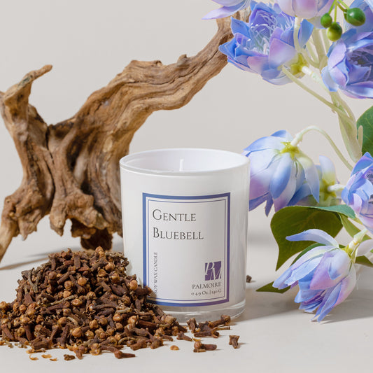 Gentle Bluebell Candle - Soy Wax with a Floral Aroma