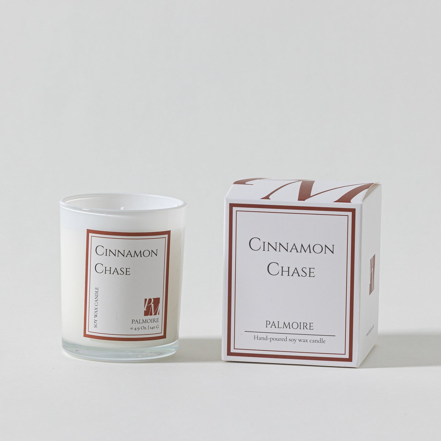 Cinnamon Chase Soy Wax Candle - Warm & Spiced Aroma