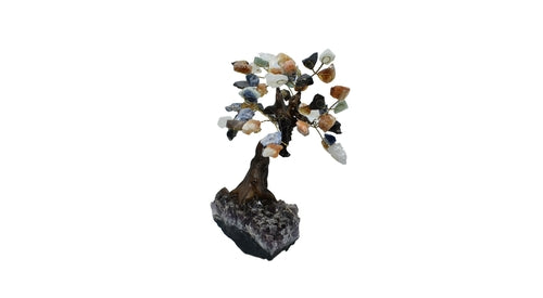 Gemstone Bonsai Tree - Handmade Crystal Energy Decor