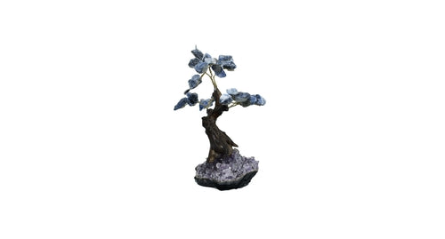 Gemstone Bonsai Tree - Handmade Crystal Energy Decor