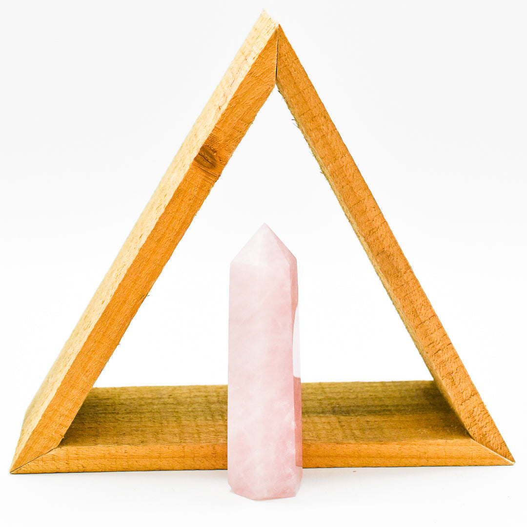 Rose Quartz Point - Natural Crystal for Love & Healing