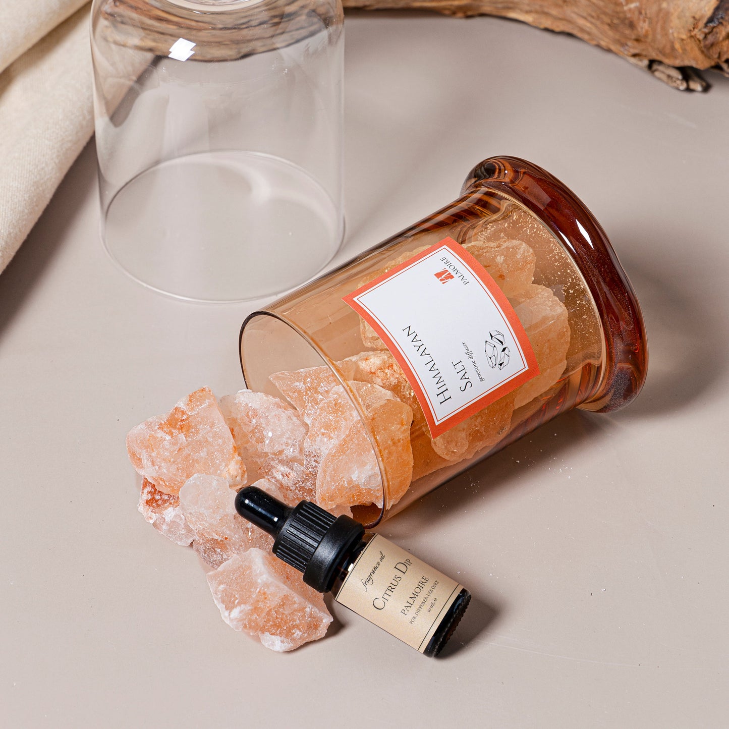 Himalayan Salt Gemstone Diffuser - Purify & Refresh