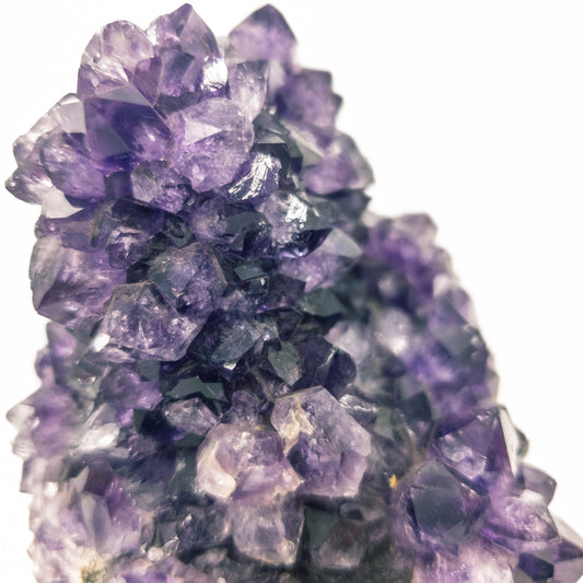 Amethyst Flower Cluster - Grade A Druzy Crystal