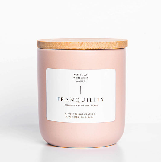 Tranquility Candle - Soy Wax for a Calming Ambiance