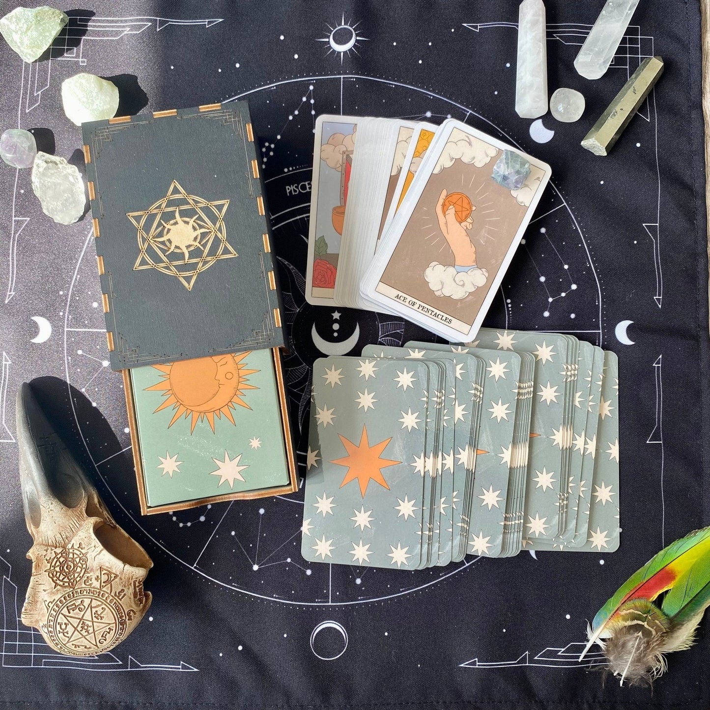 Moon Magic Tarot Deck - Mystical & Intuitive Readings