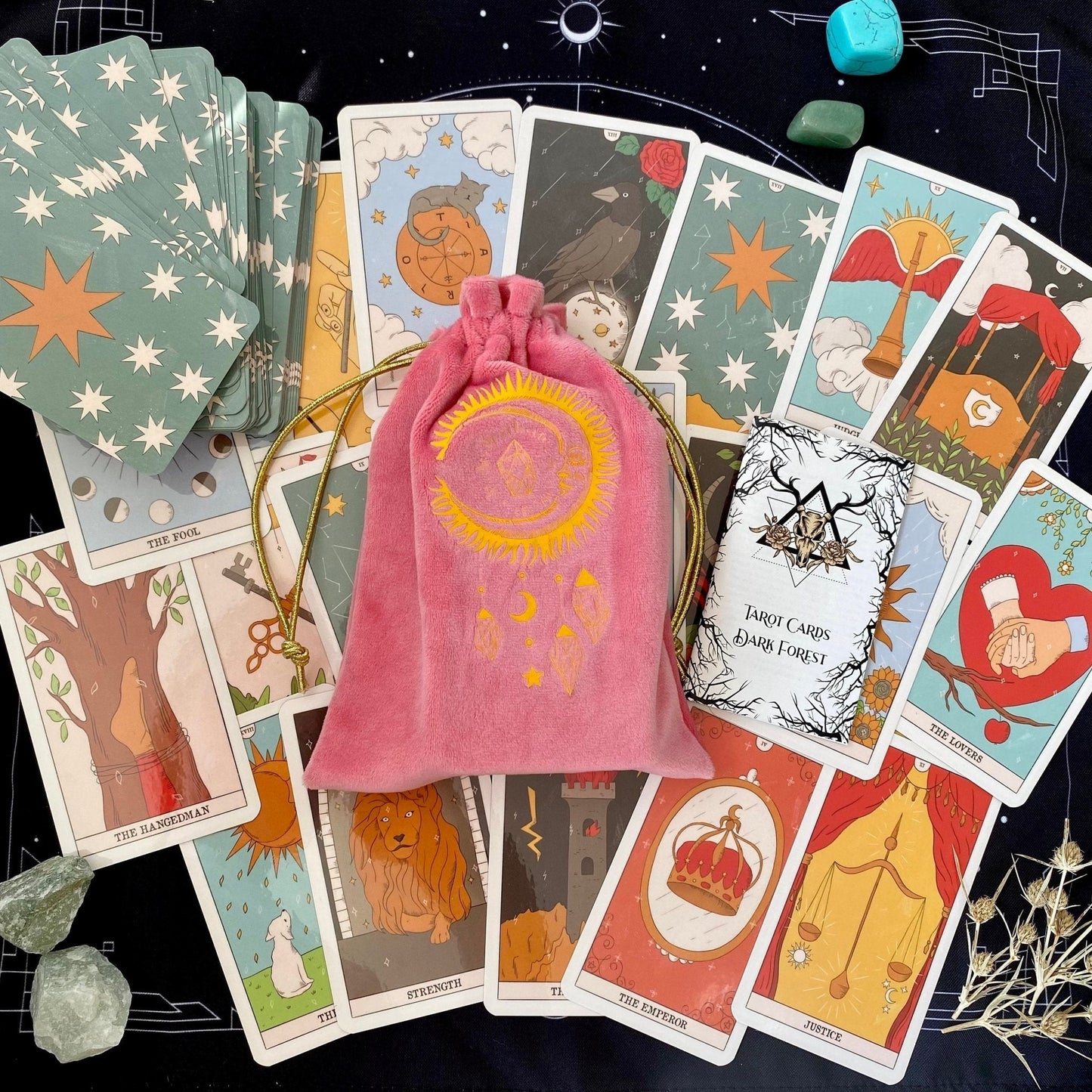 Moon Magic Tarot Deck - Mystical & Intuitive Readings