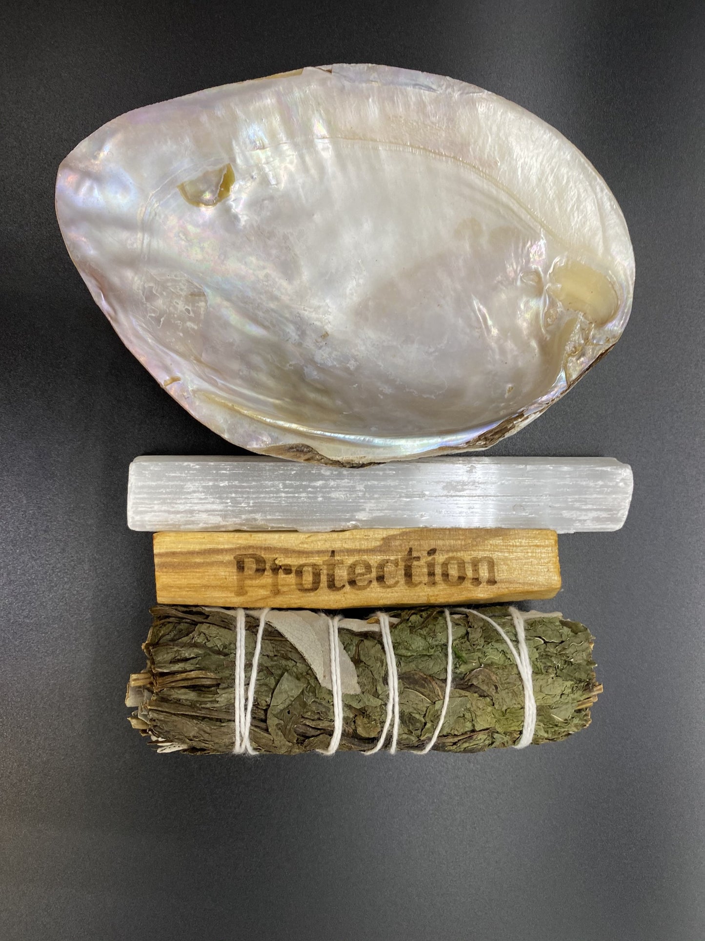 Protection Smudge Kit - Selenite, Palo Santo & Sage