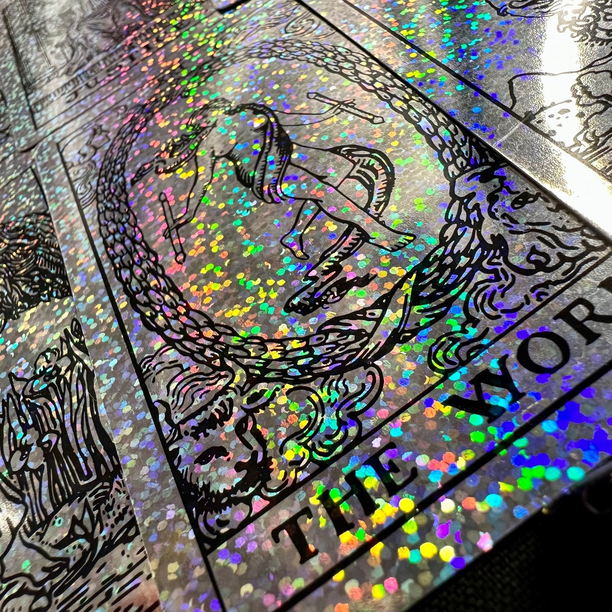 Rider Waite Holographic Tarot Deck - Crystal Foil Design